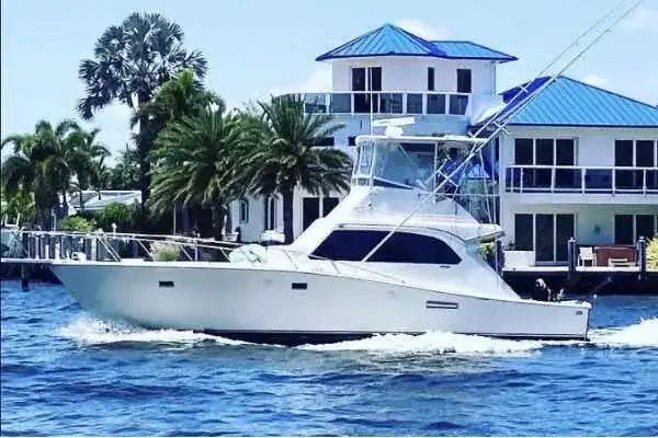 Don't Panic!!, a 42-foot Post sportfishing vessel used for deep sea fishing charters from Pompano Beach, FL - Don't Panic Sportfishing