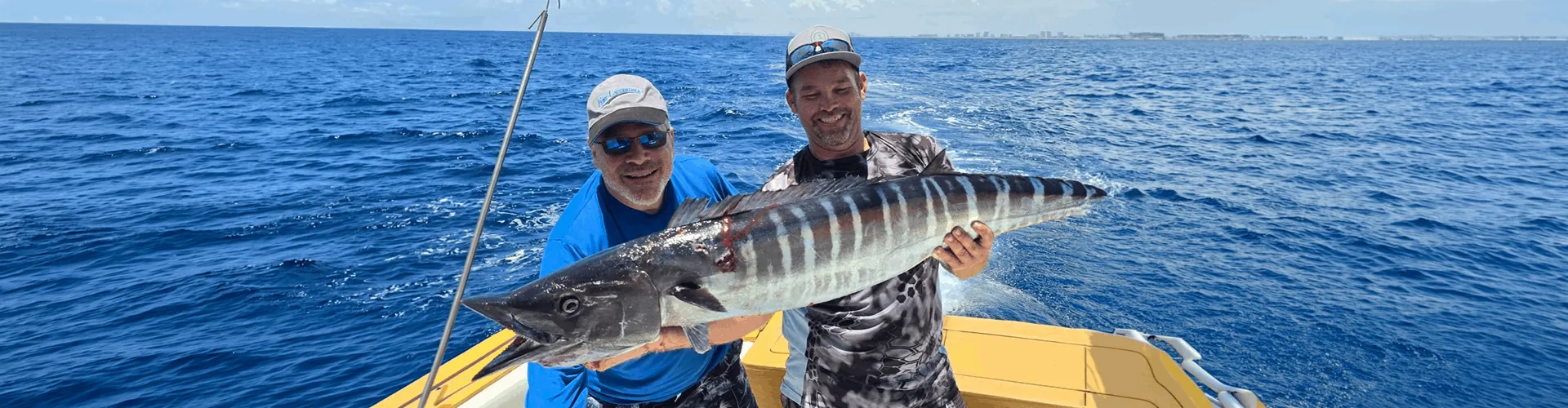 Skipjack Tuna fishing aboard Don't Panic Sportfishing out of Pompano Beach