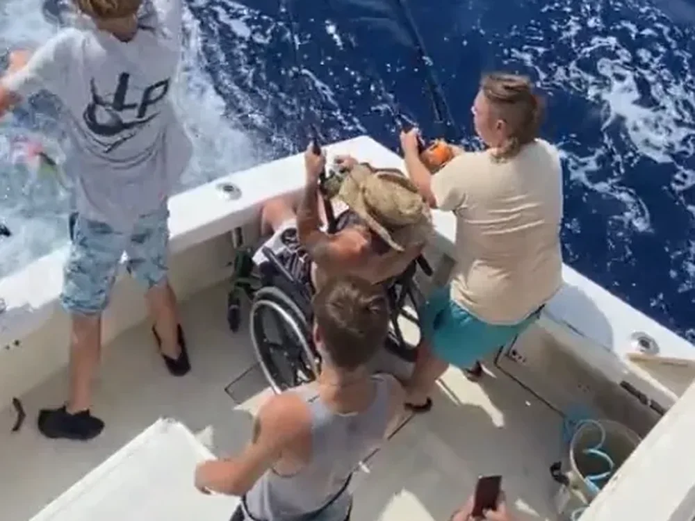 Barracuda landed on a Don't Panic Sportfishing trip