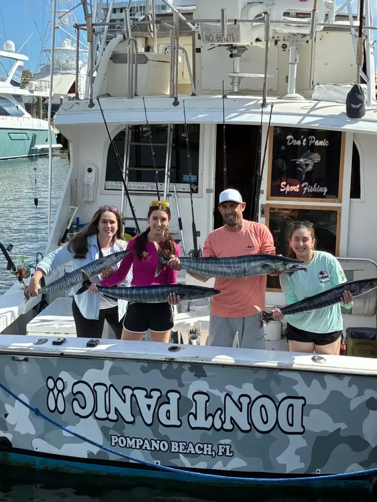 Last minute fishing charter adventure in Pompano Beach